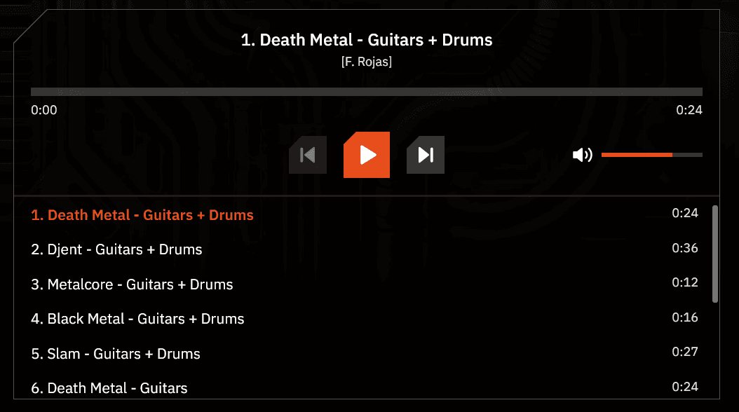 Sound Examples